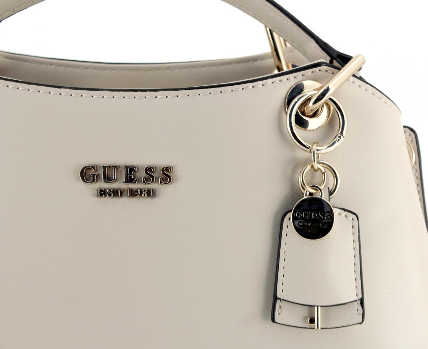 Damenhandtasche Guess Eco Evaine Stone Beige