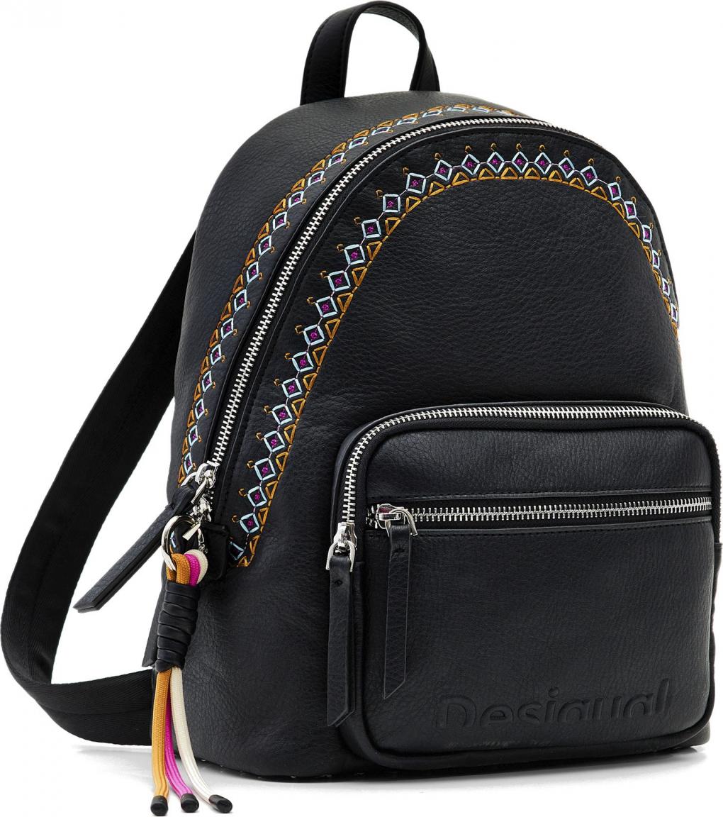 Damenrucksack Desigual Ricoberta Mombasa Mini bunte Stickerei