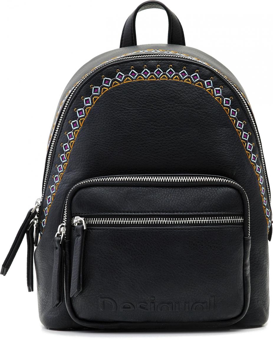 Damenrucksack Desigual Ricoberta Mombasa Mini bunte Stickerei