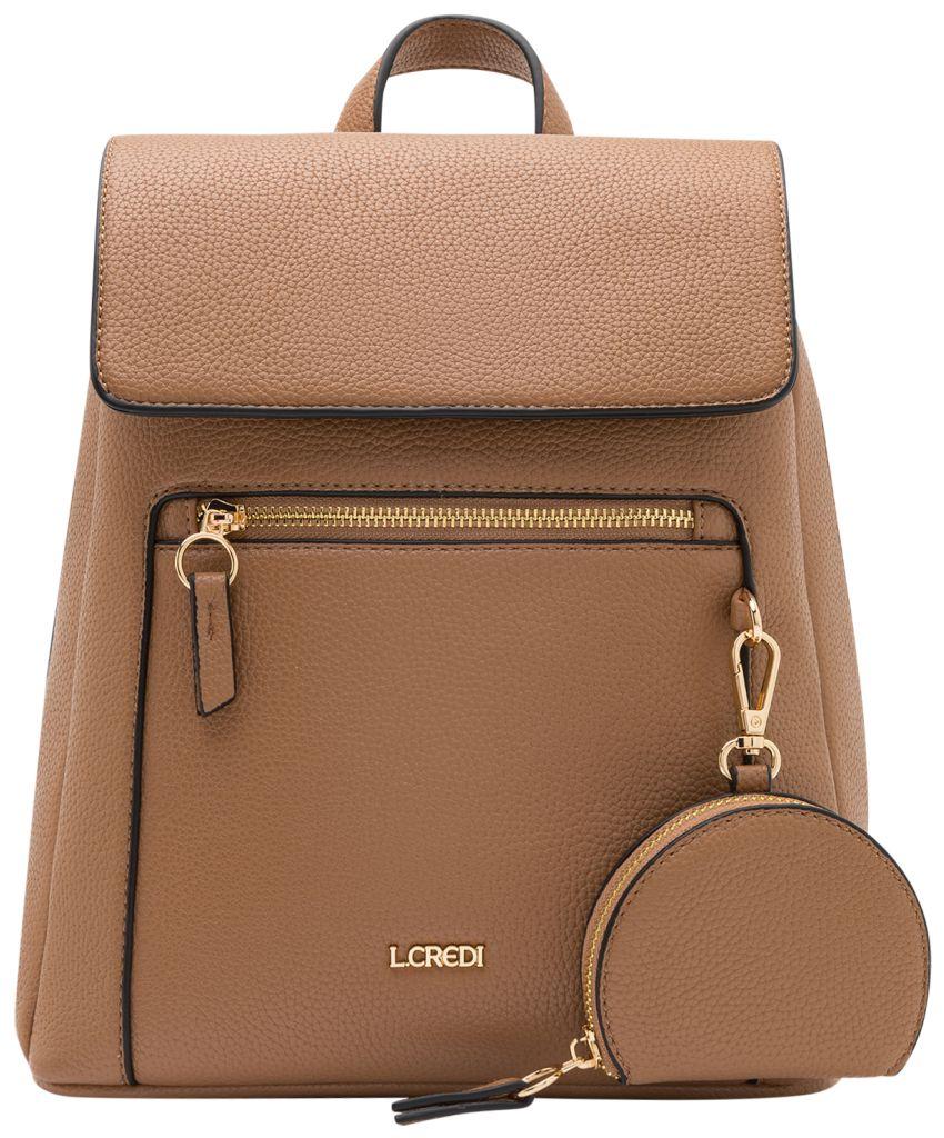 Damenrucksack Toffee L.Credi Ninina braun Etui