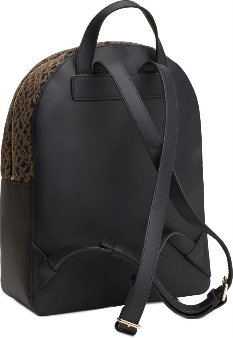 Damenrucksack Tommy Hilfiger Jacquard Backpack Black