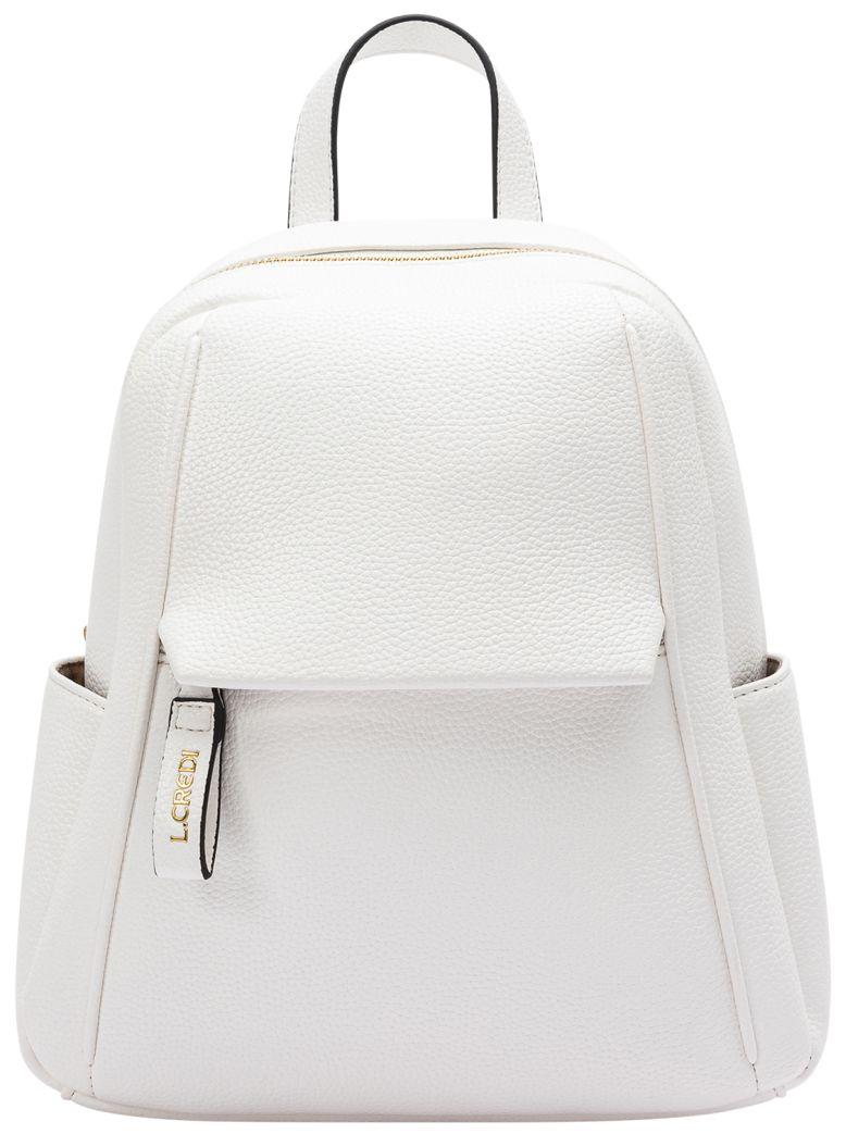 Damenrucksack elegant L.Credi weiß Ovidia vegan