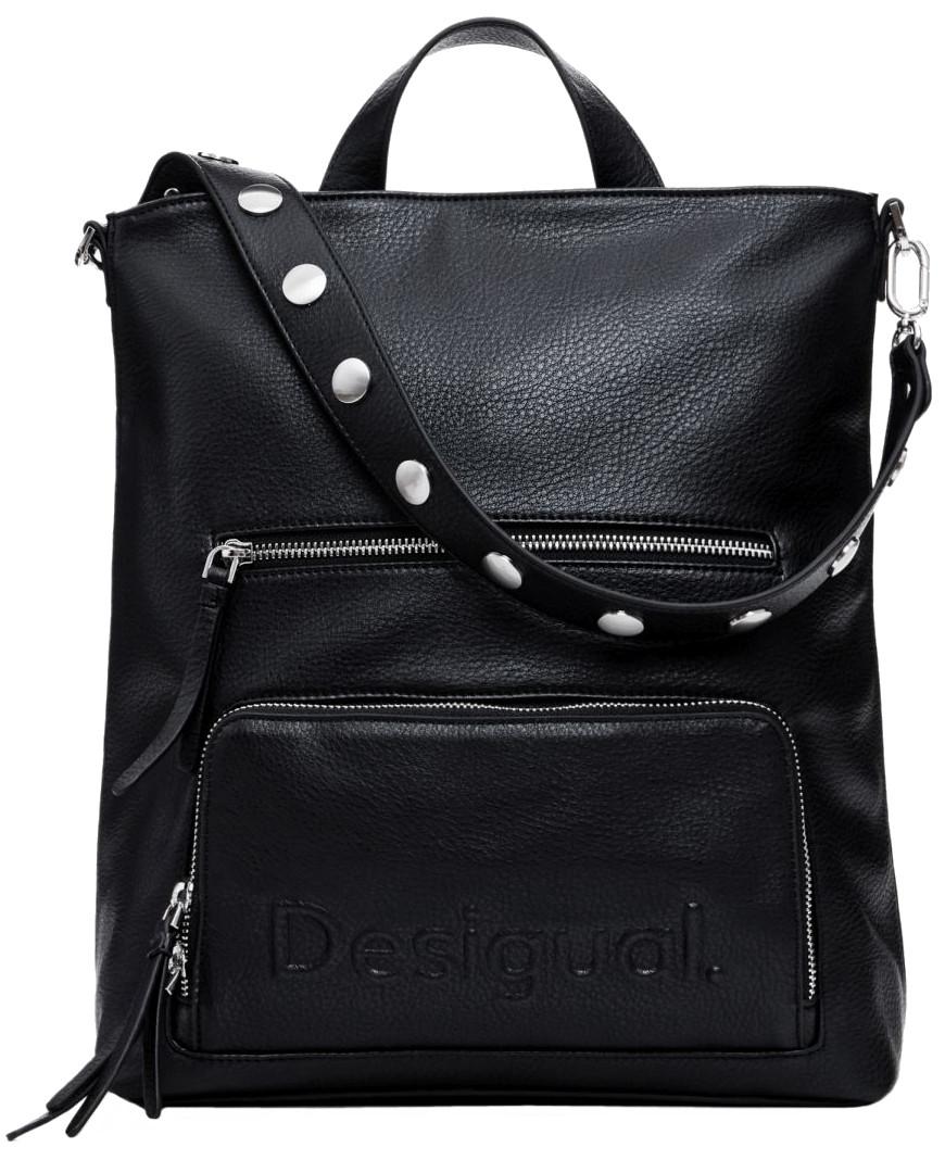 Daypack Desigual schwarz Pretoria Negro rockig