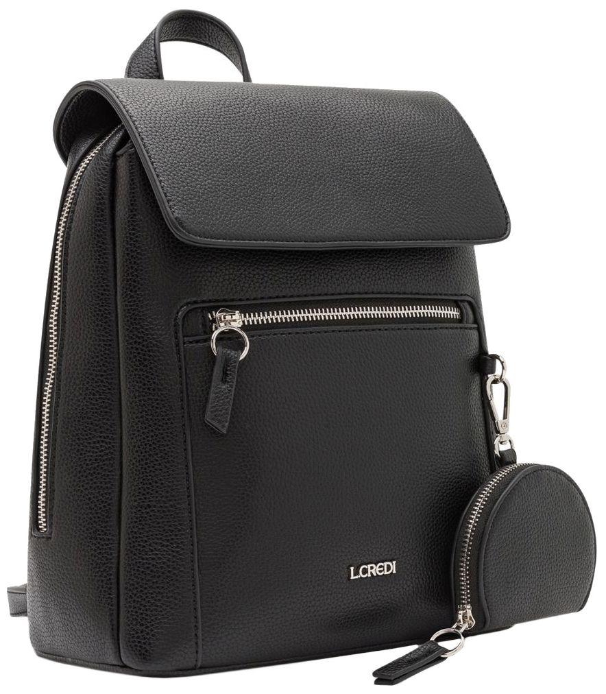 Daypack L.Credi klassisch schwarz Etui Ninina