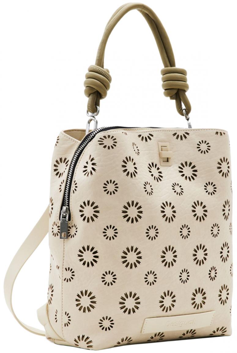 Desigual Damenrucksack Stanzung Amorina Crudo Beige Sumy