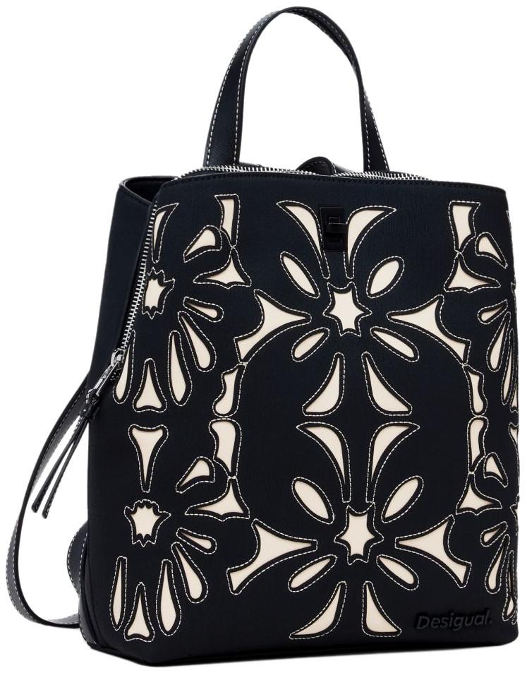 Desigual Damenrucksack Sybilla Cutouts schwarz Sumy Mini