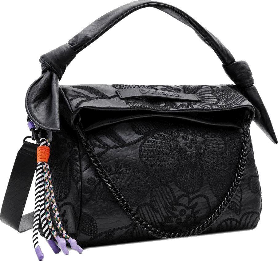 Desigual Damentasche Floral Loverty 3.0 Alpha Nero