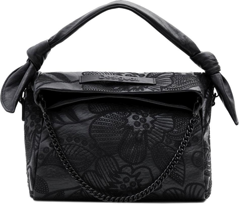 Desigual Damentasche Floral Loverty 3.0 Alpha Nero