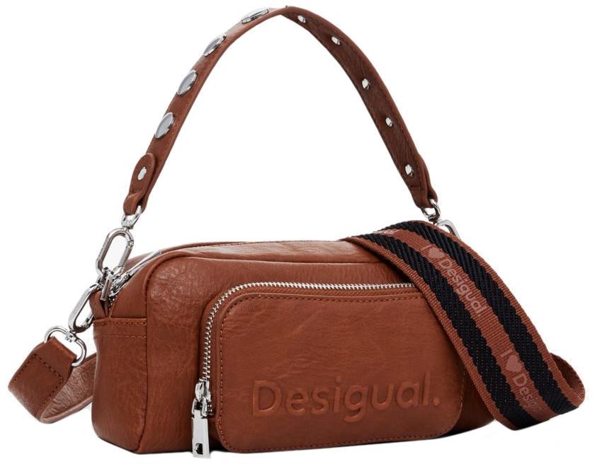 Desigual Damentasche Prades Logo cognac braun