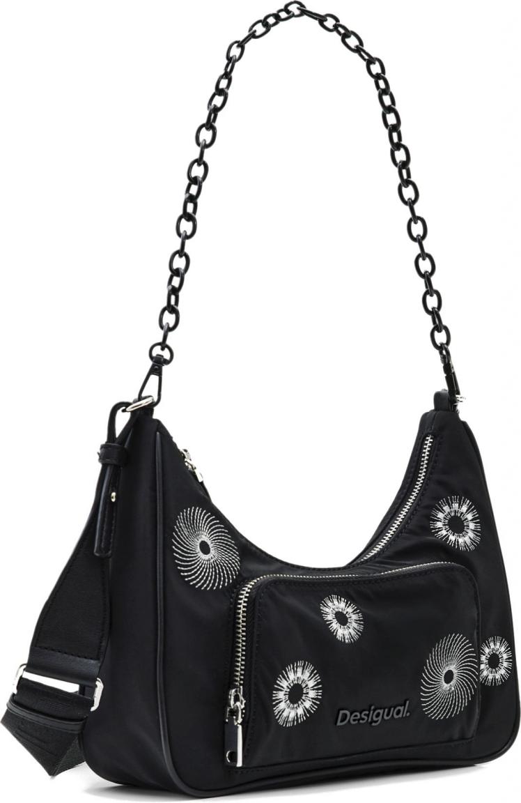 Desigual Mini Handtasche Menas Medley Black Negro 