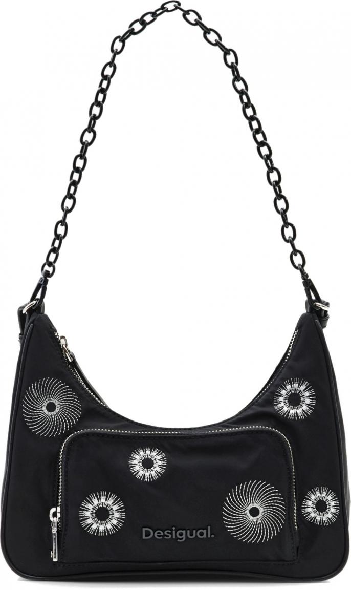 Desigual Mini Handtasche Menas Medley Black Negro 