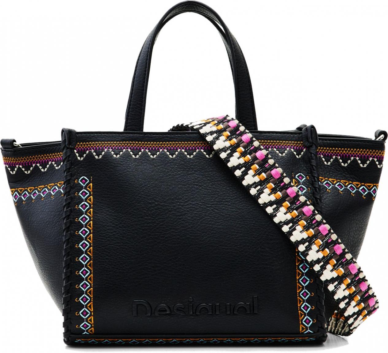 Desigual Ricoberta Henkeltasche Cuimar Mini Negro