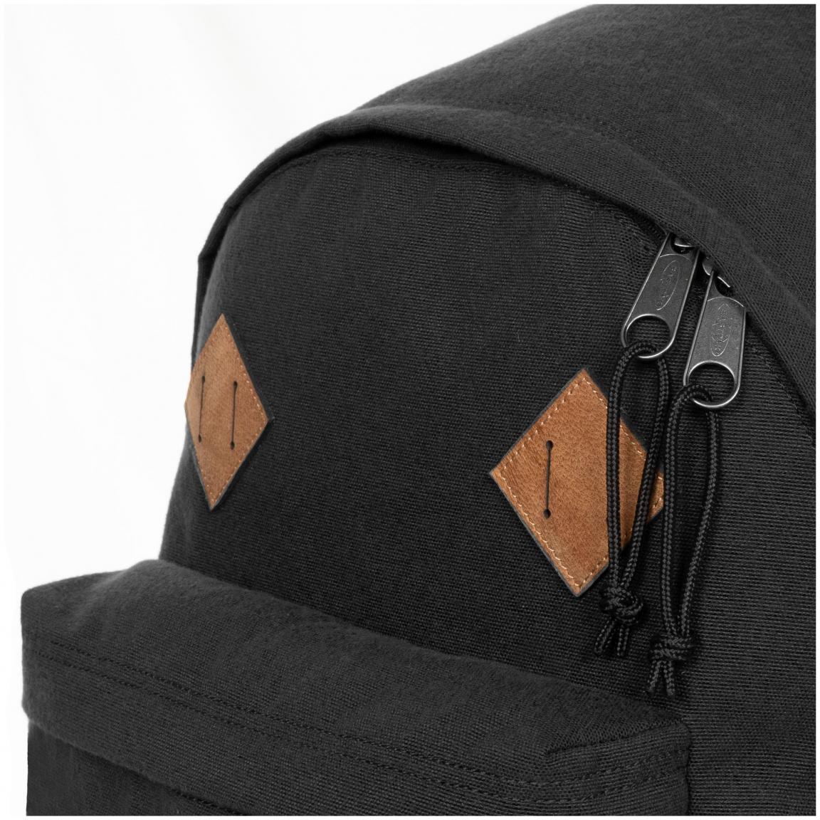 Eastpak Freizeitrucksack Wyoming EP Return Black schwarz Lederdetails