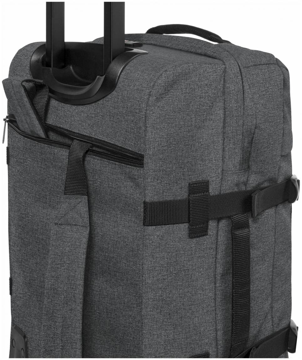 Eastpak Reisetasche Strapverz S Black Denim Handgepäck Rucksack dunkelgrau