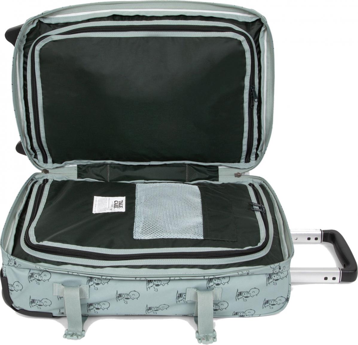 Eastpak Reisetaschentrolley Small Transitr S Peanuts Mint