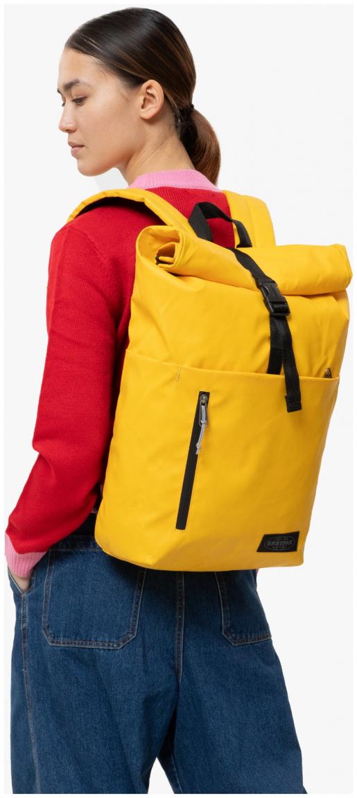 Eastpak Rucksack beschichtet Up Roll Tarp Yolk Yellow