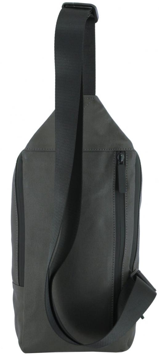 Ein-Schulter-Rucksack schwarz Monza Dark Ash H2ND City Lights