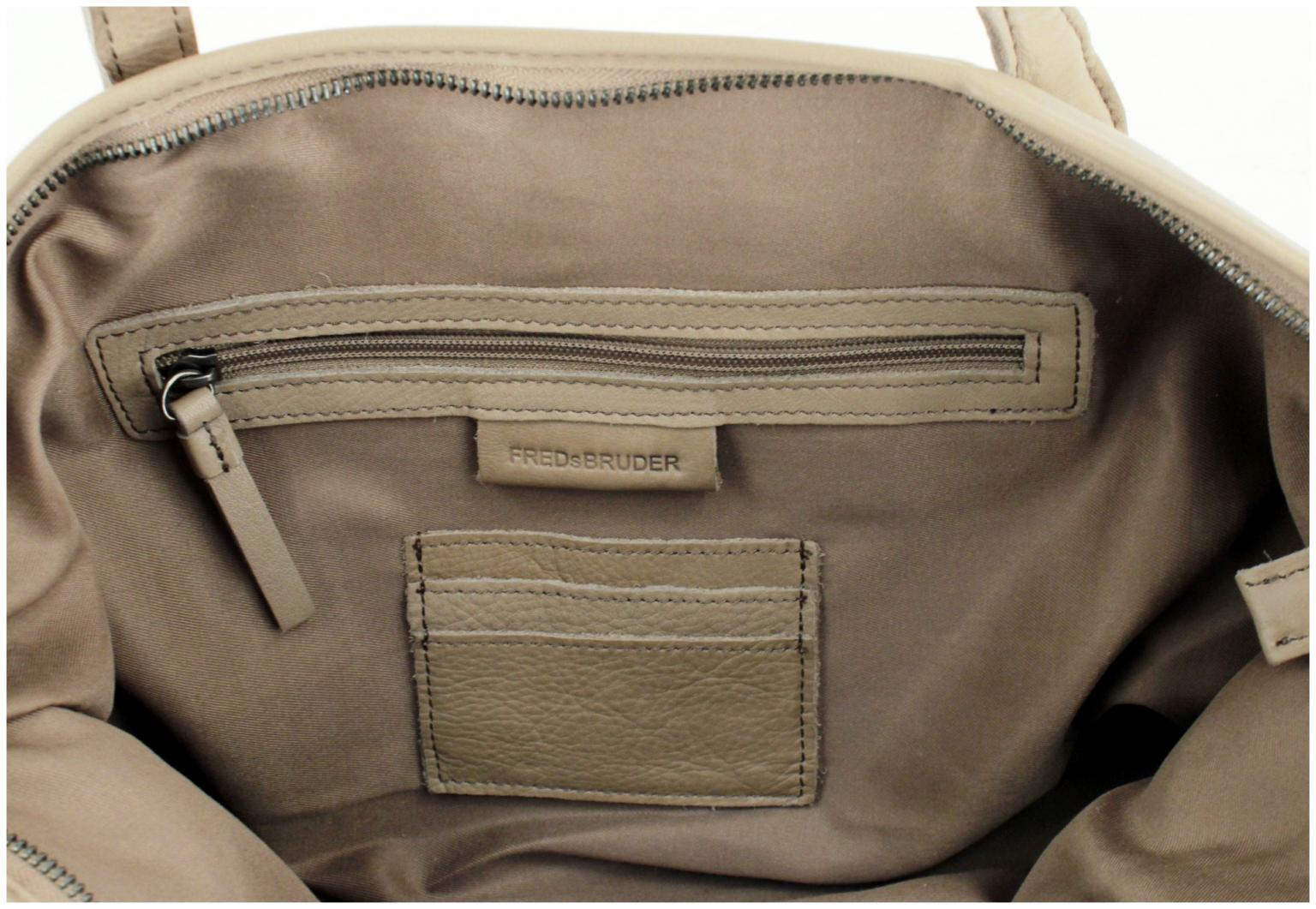 FREDsBRUDER Tragetasche Leia Shopper Almond Leder