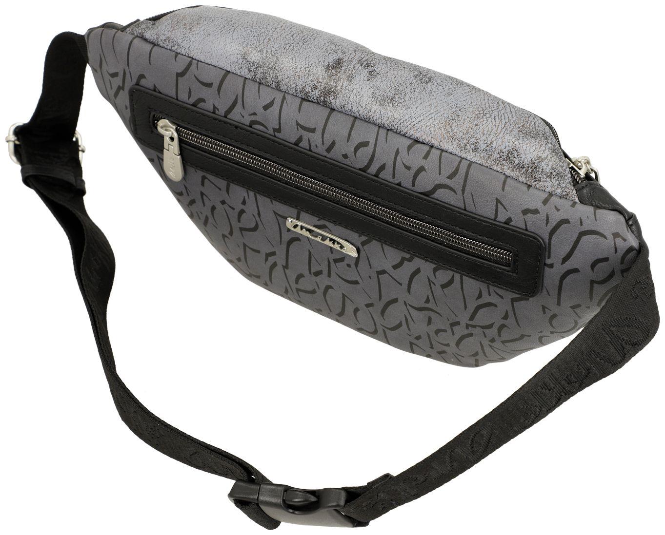 Fanny Bag Anekke Core Crust Schwarz Nietendekor Crossover