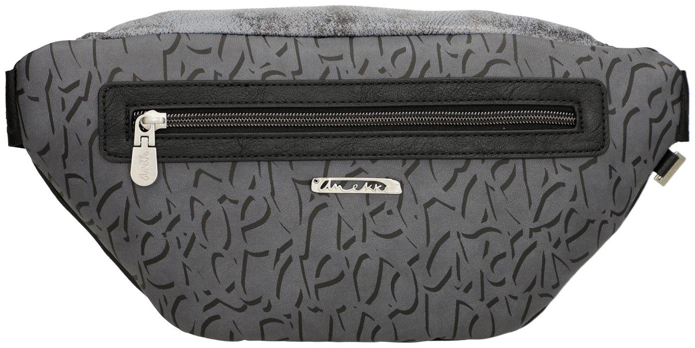 Fanny Bag Anekke Core Crust Schwarz Nietendekor Crossover