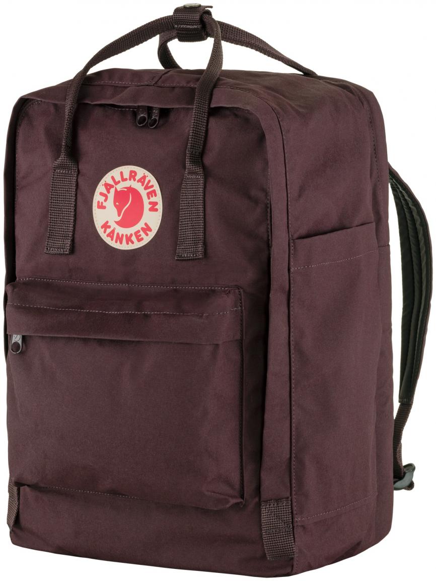 Fjällräven Laptoprucksack Kanken 17 Blackberry weinrot