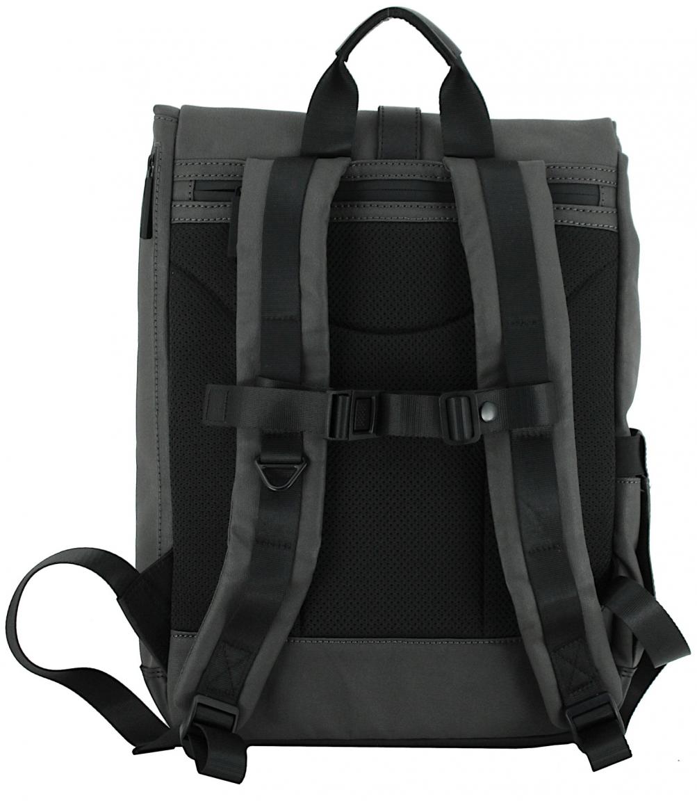 Freizeitrucksack Harbour 2nd City Lights Mailand schwarz Dark Ash