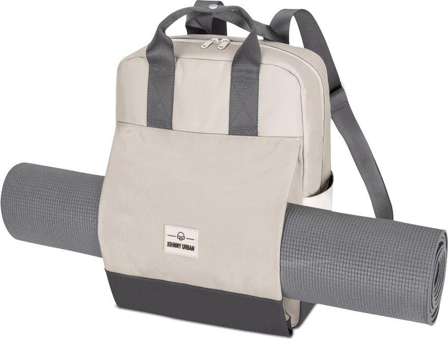 Freizeitrucksack Johnny Urban Jona Sand Grey Yogamatte