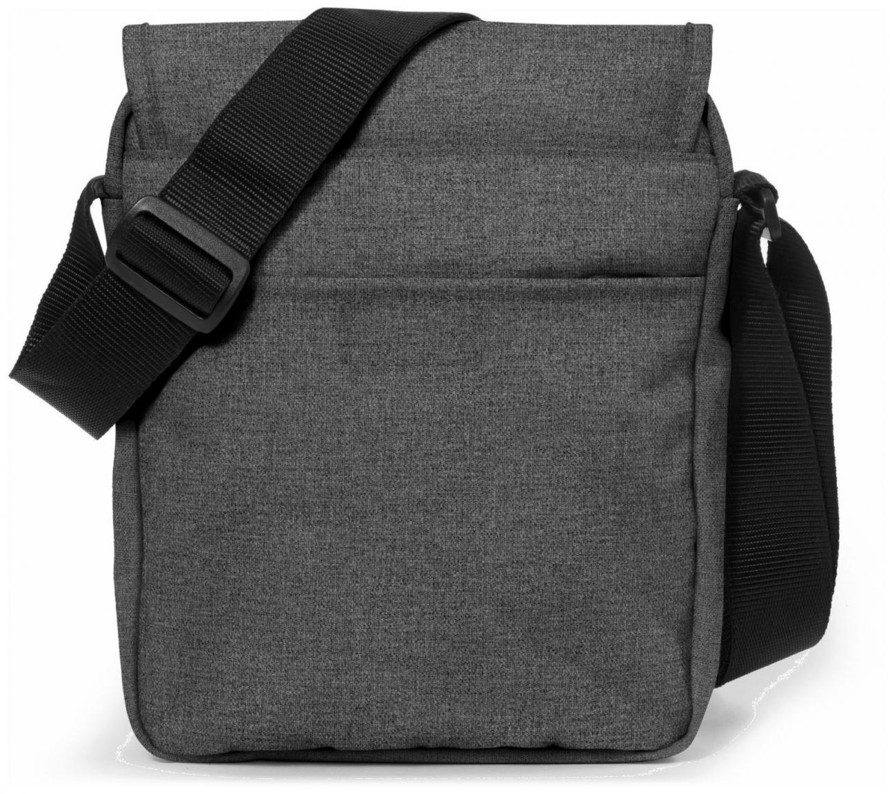 Freizeittasche Perlon Eastpak Flex recycled Black Denim grau meliert