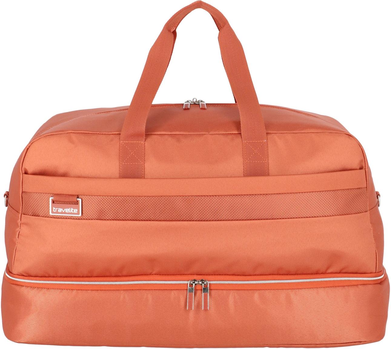 Freizeittasche Weekender orange recycled Travelite Miigo Safran