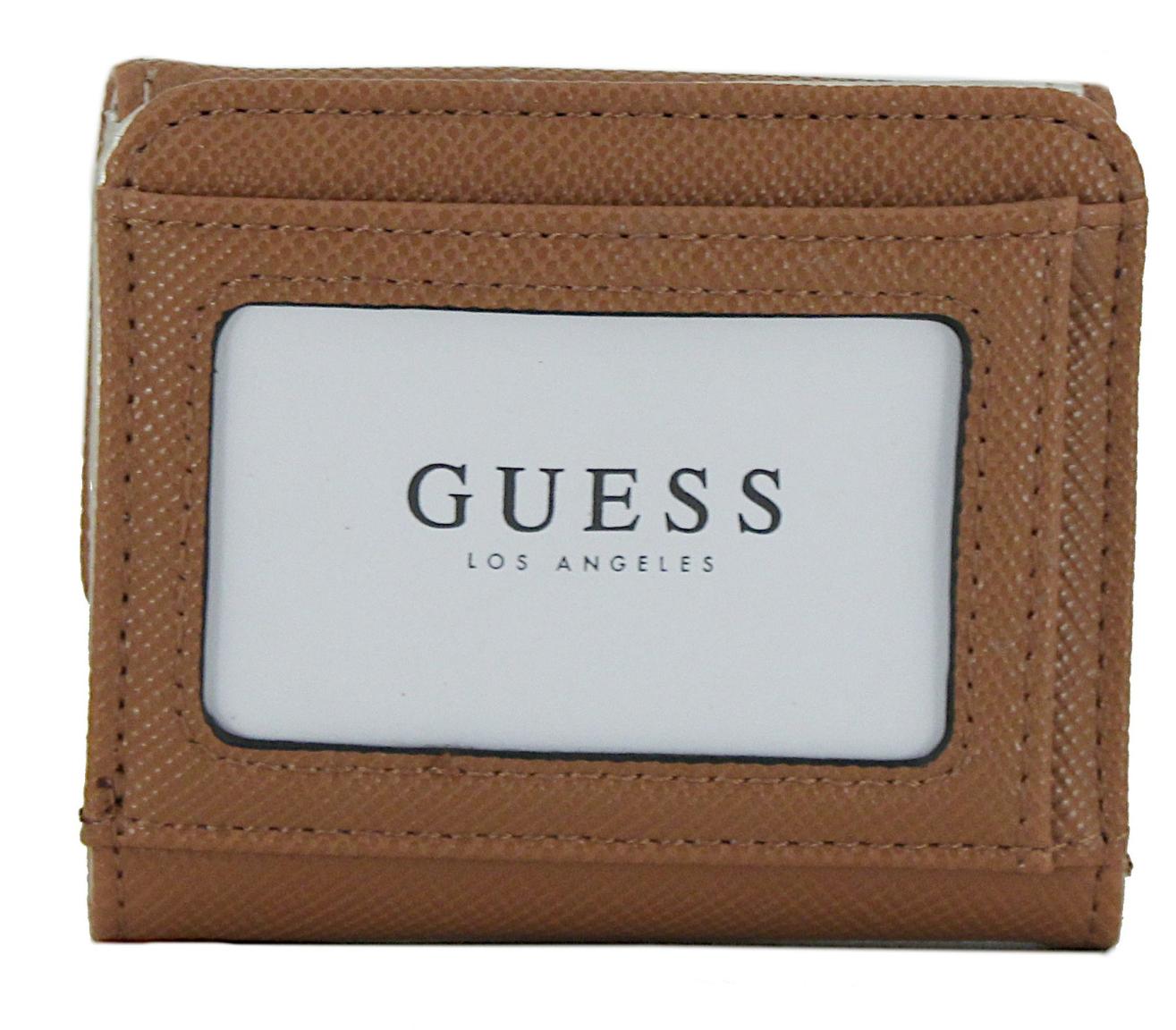 Geldtasche Guess Laurel Pale Cloud Hellblau genarbt