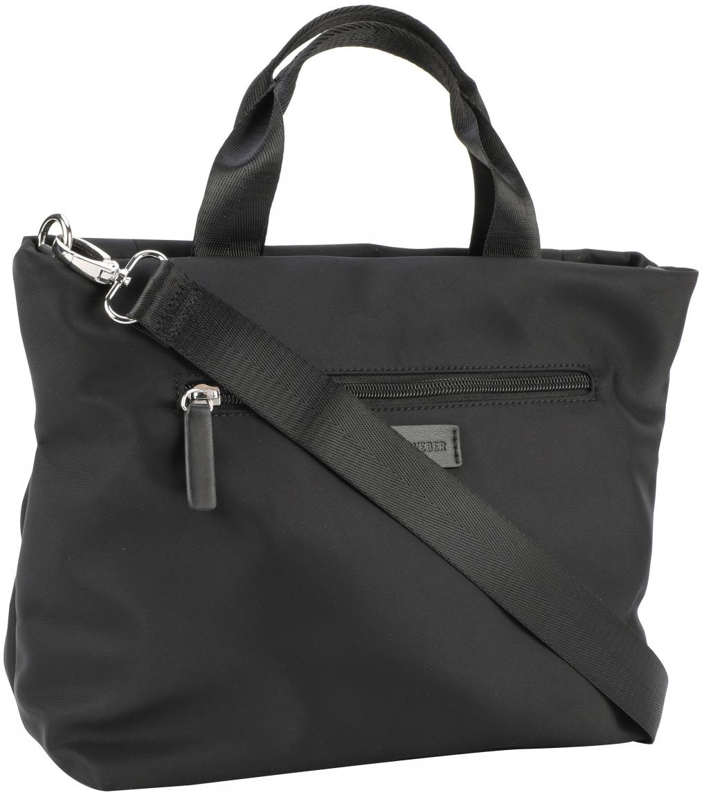 Gerry Weber Echoes Handbag MHZ Black Nylon Henkeltasche Black