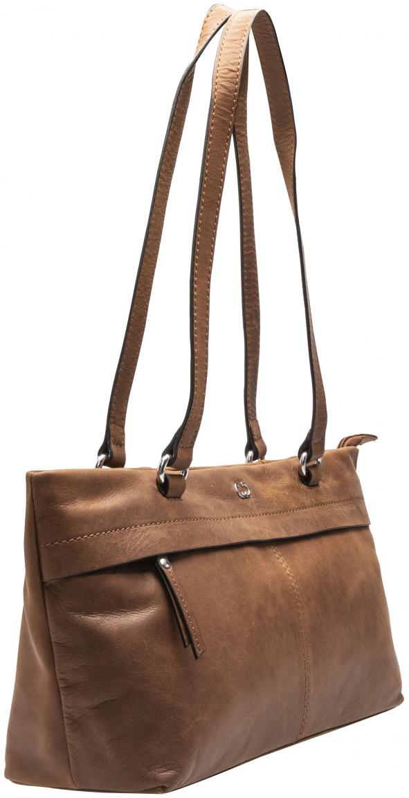 Gerry Weber Henkeltasche Segovia Shopper MHZ Glattleder braun