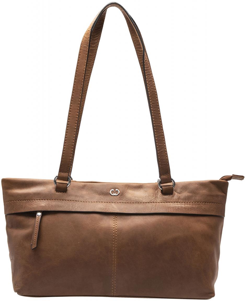 Gerry Weber Henkeltasche Segovia Shopper MHZ Glattleder braun