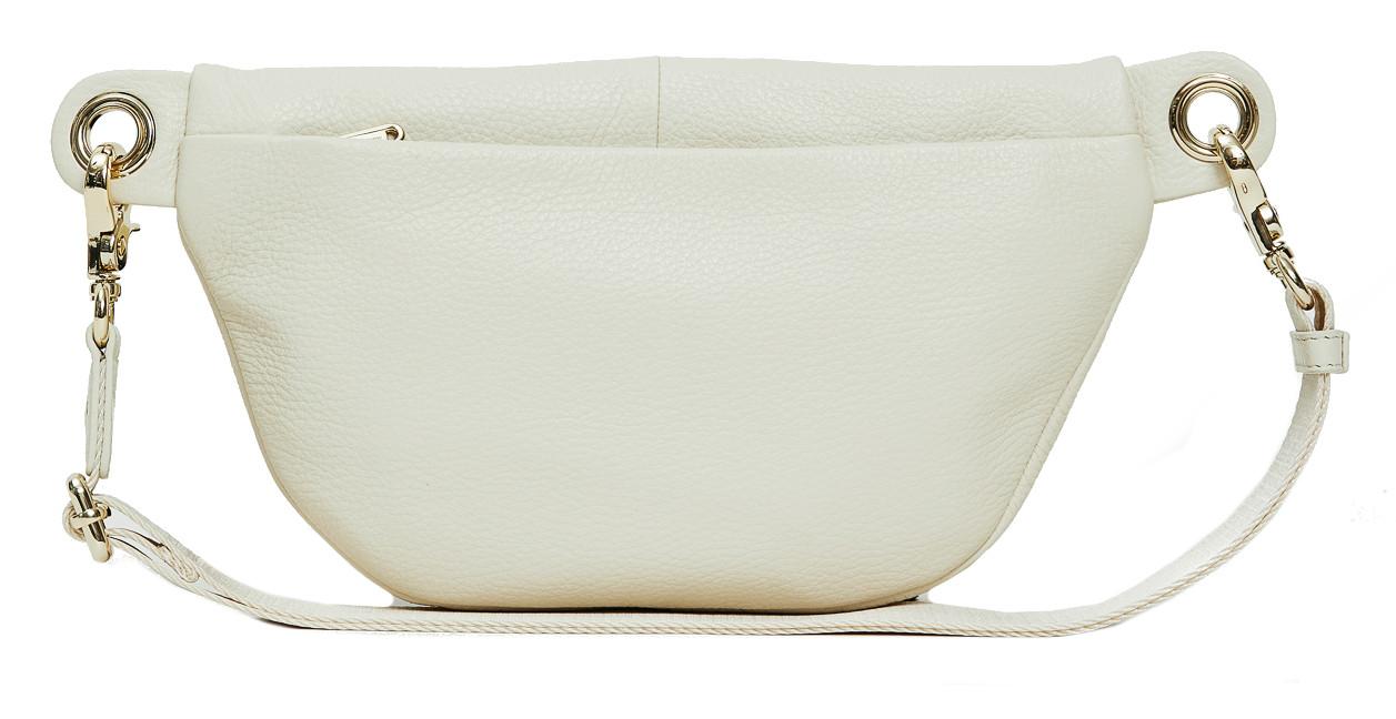 Gürteltasche Mandarina Duck Mellow Leather Almon Bum Bag offwhite