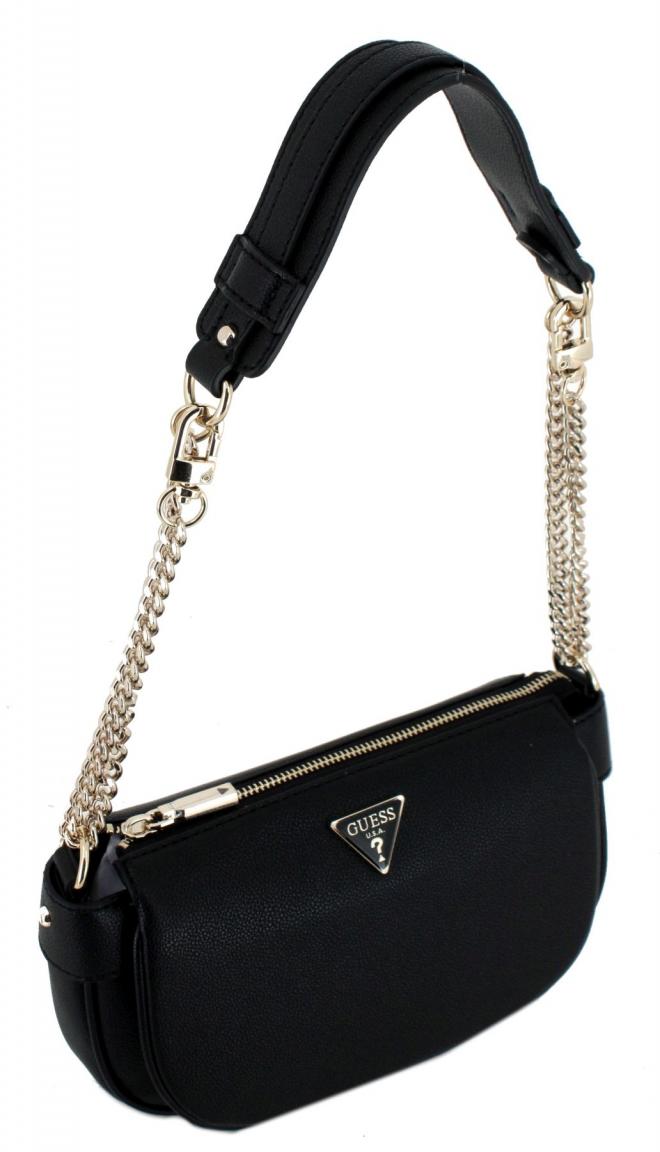 Guess Abendtasche Fedora Black Kettenhenkel abnehmbar