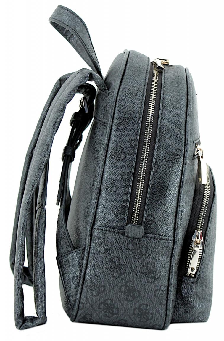 Guess Cityrucksack Power Play Black Ordnungssystem