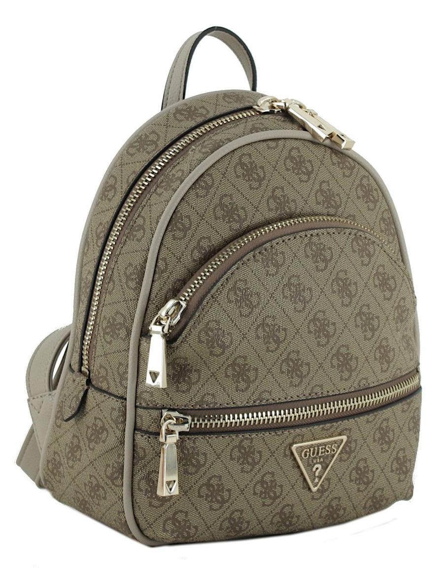 Guess Damenrucksack Mini Manhattan Latte Logo