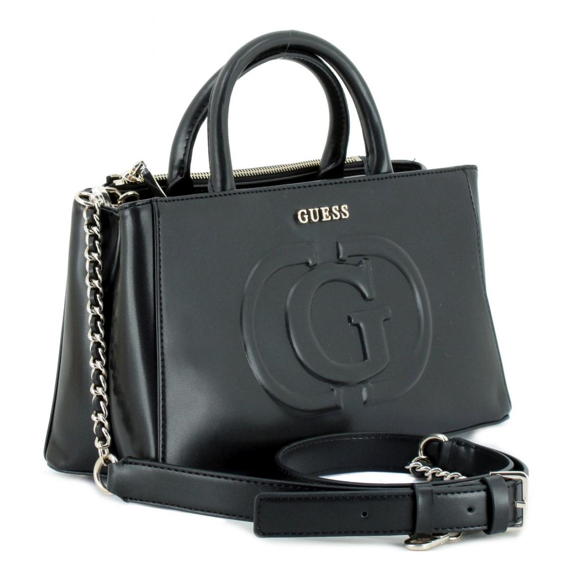 Guess Satchel Eco Mietta Black nachhaltig