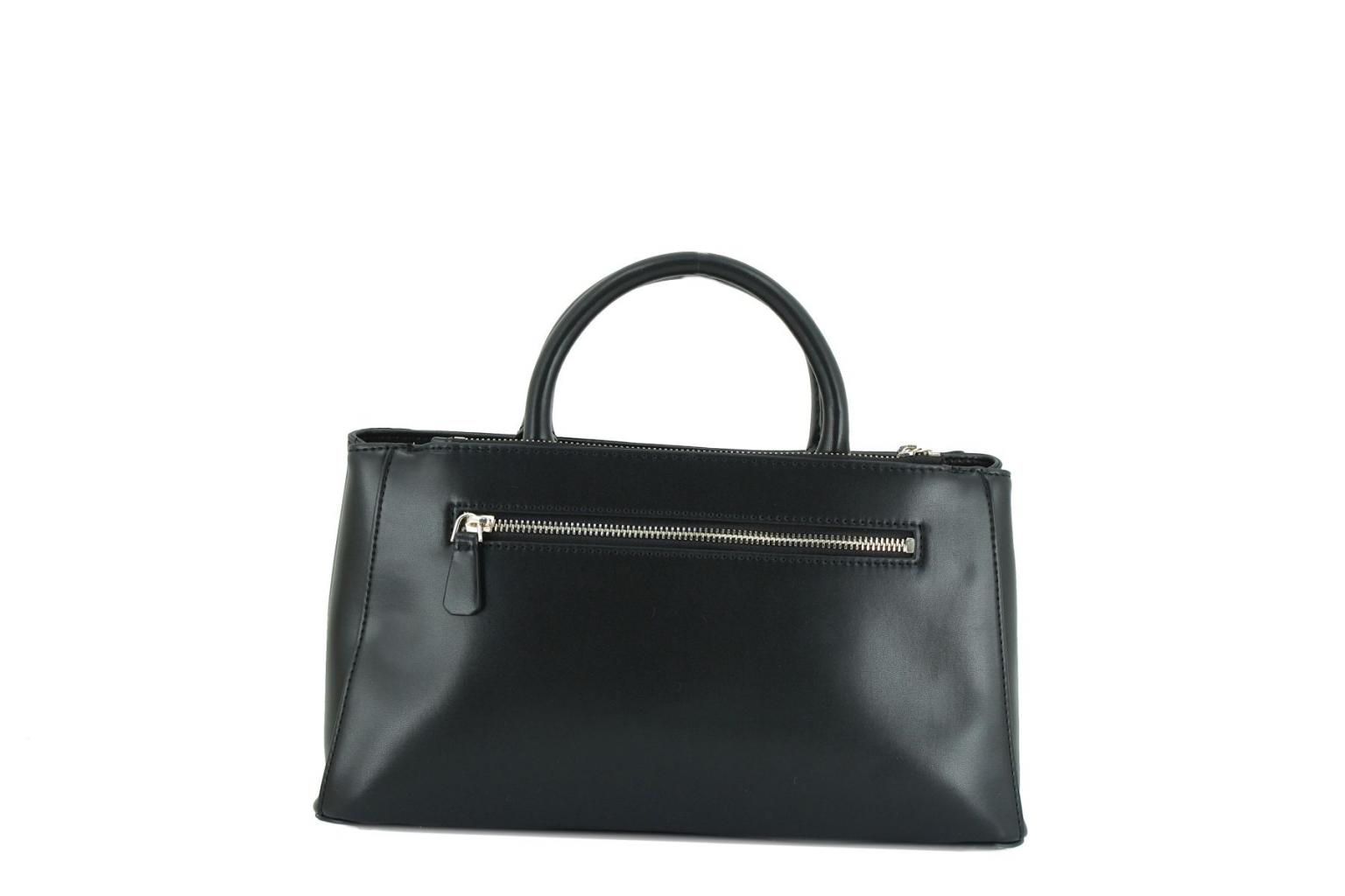 Guess Satchel Eco Mietta Black nachhaltig