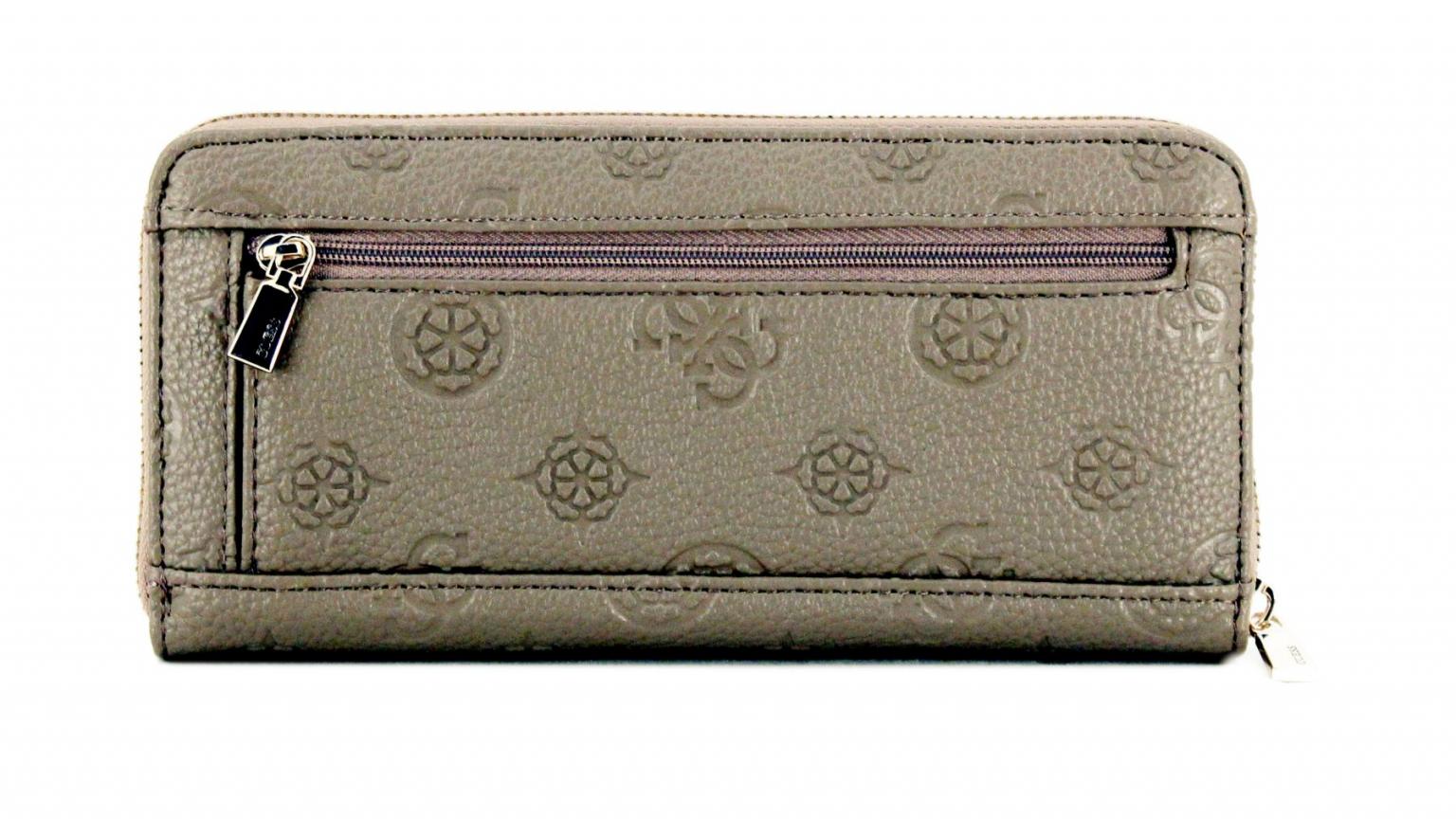 Guess Wallet Laurel SLG Latte Logo Beige