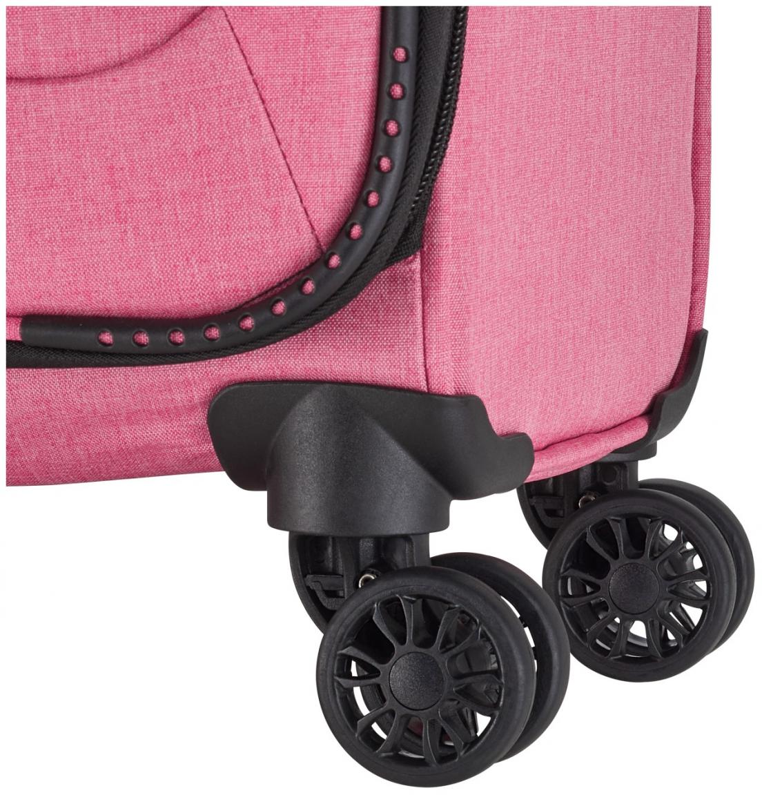 Handgepäckkoffer 4w Trolley  S 55cm Travelite Adria Rose Weichgepäck