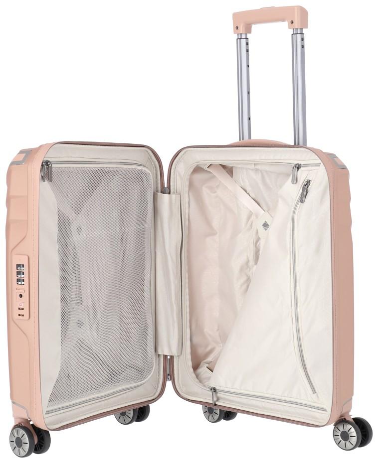 Handgepäckkoffer Travelite Elvaa Trolley S 55cm altrosa