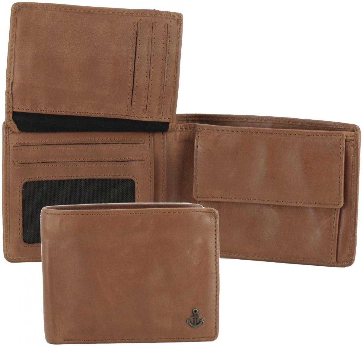 Harbour 2nd Anchor Love Lorenzo Wallet Flap Cognac 