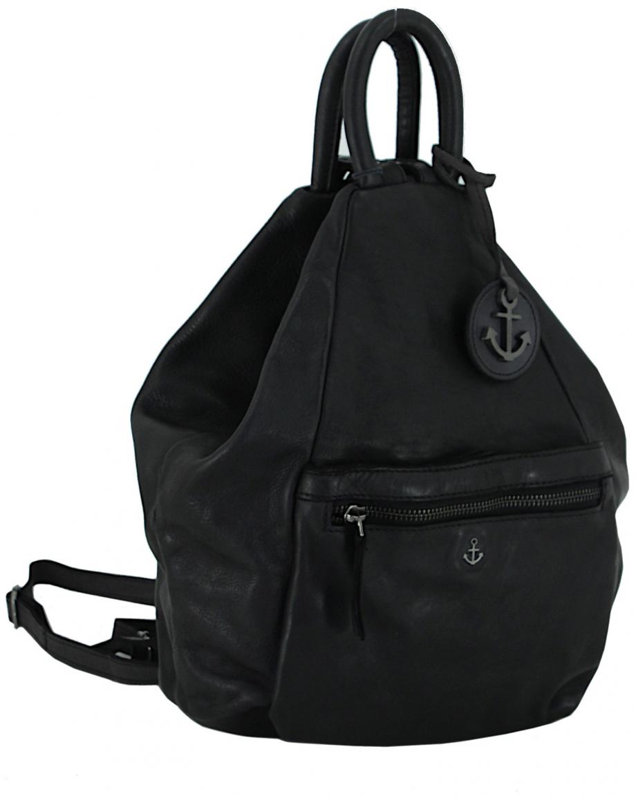 Harbour 2nd Anchor Love Lykke Ash schwarzer Damenbackpack