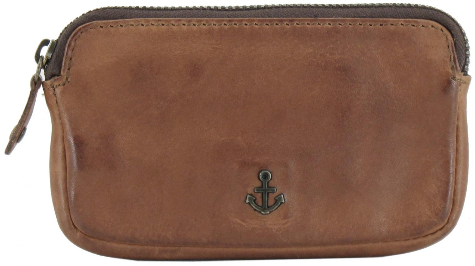 Harbour 2nd Anchor Love Zane Chocolate Brown Schlüsseletui dunkelbraun