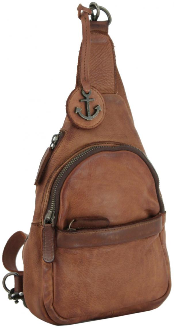 Harbour 2nd Bodybag Solomon Style Up Cognac Ein-Schulter-Rucksack