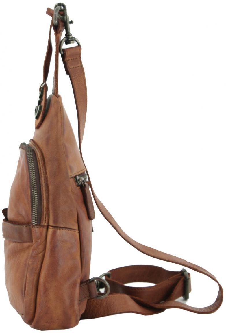 Harbour 2nd Bodybag Solomon Style Up Cognac Ein-Schulter-Rucksack