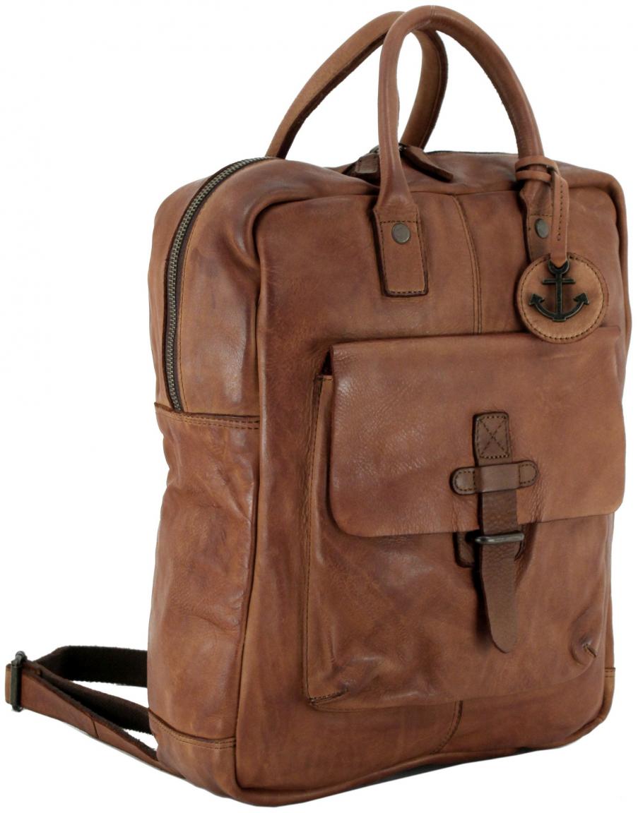 Harbour 2nd Style Up Devon Rucksack Laptopfach cognacbraun 