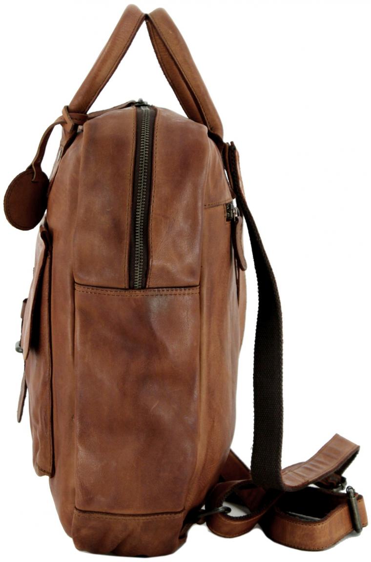 Harbour 2nd Style Up Devon Rucksack Laptopfach cognacbraun 