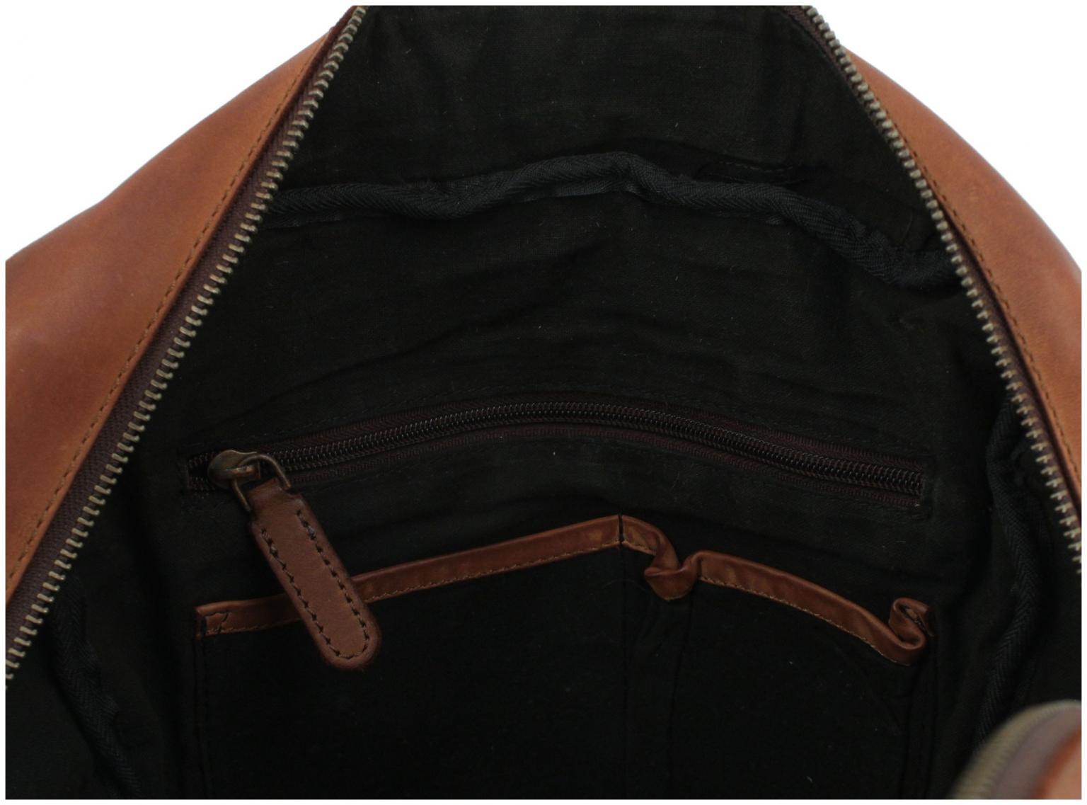 Harbour 2nd Urban Poets Devon Rucksack Laptopfach cognacbraun